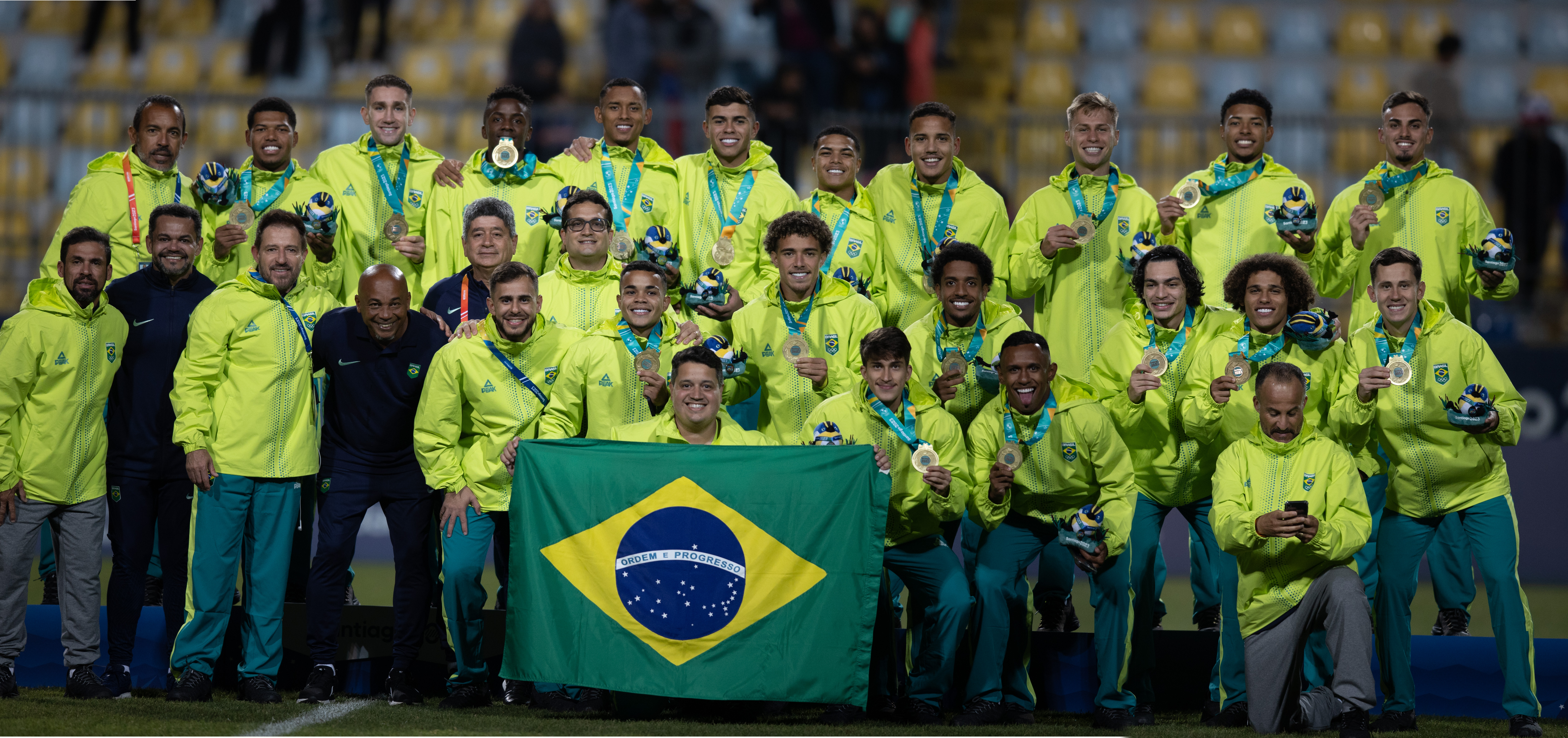 Brasil é ouro no futebol masculino dos Jogos Pan-Americanos